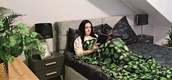 Zátěžová přikrývka KUK na výběr dalších 180 motivů zobrazená látkamá kód #125 1